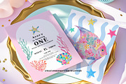 Preppy Coastal Sea Life Clipart, a Decorative Illustration by OKArtHub (Thumbnail 8 of 8)
