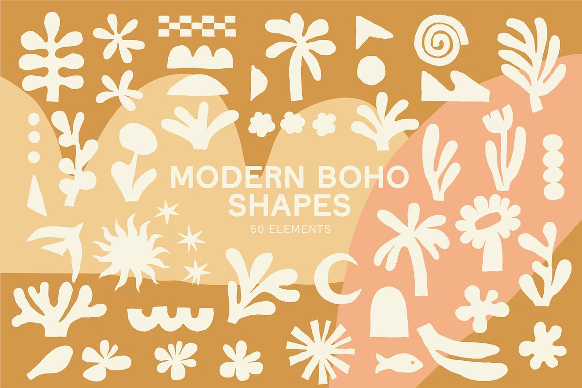 Modern Boho Shapes, a Graphic by NKTN (Photo 1 of 6)
