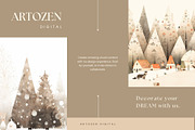 13 Snow Winter Cute Images Mountain, a Seasonal Illustration by ARTOZEN DIGITAL (Thumbnail 4 of 15)
