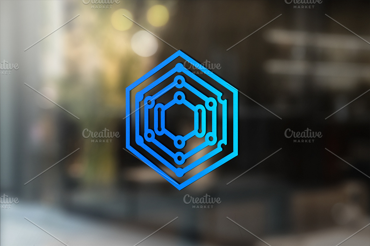 Modern Geometric Hexagon Tech Logo, a Branding & Logo Template by Vectorium Studio (Photo 5 of 9)