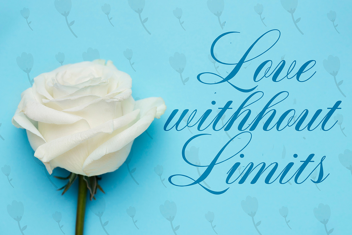 Romantica Caligraphy Modern Font, a Font by RHD Creative Studio (Photo 2 of 9)