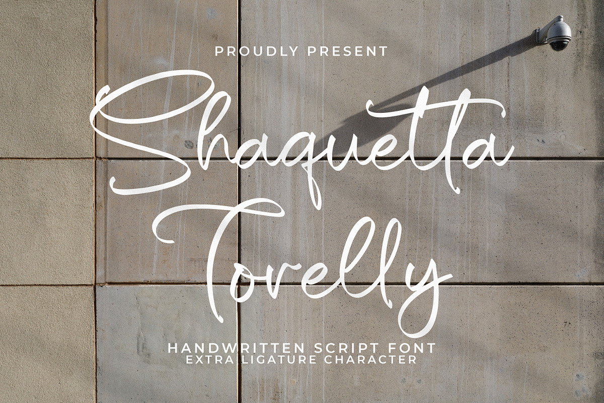 Shaquetta Torelly, a Handwritten Font by Integritype Studio (Photo 1 of 15)