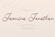 Mafuinka | Classic Calligraphy, a Script Font by gracetype_studio (Thumbnail 5 of 12)