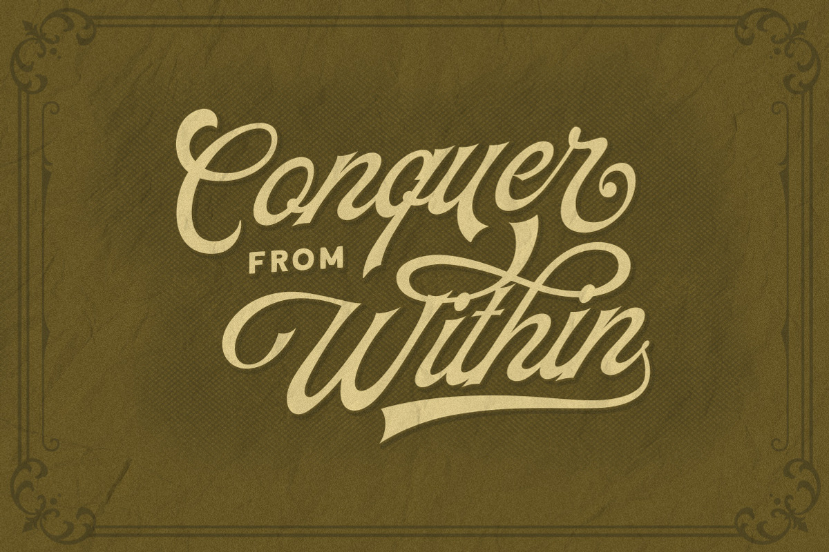 The Padlock - A Vintage Script preview 7