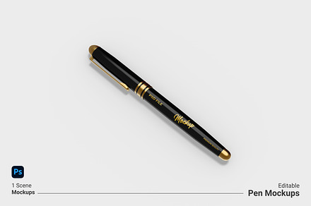 Pen Mockup, a Pens & Pencil Mockup by Kenrichi