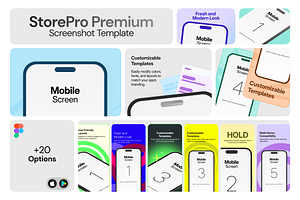 StorePro Premium Screenshot Template, a Presentation Template by xStudio
