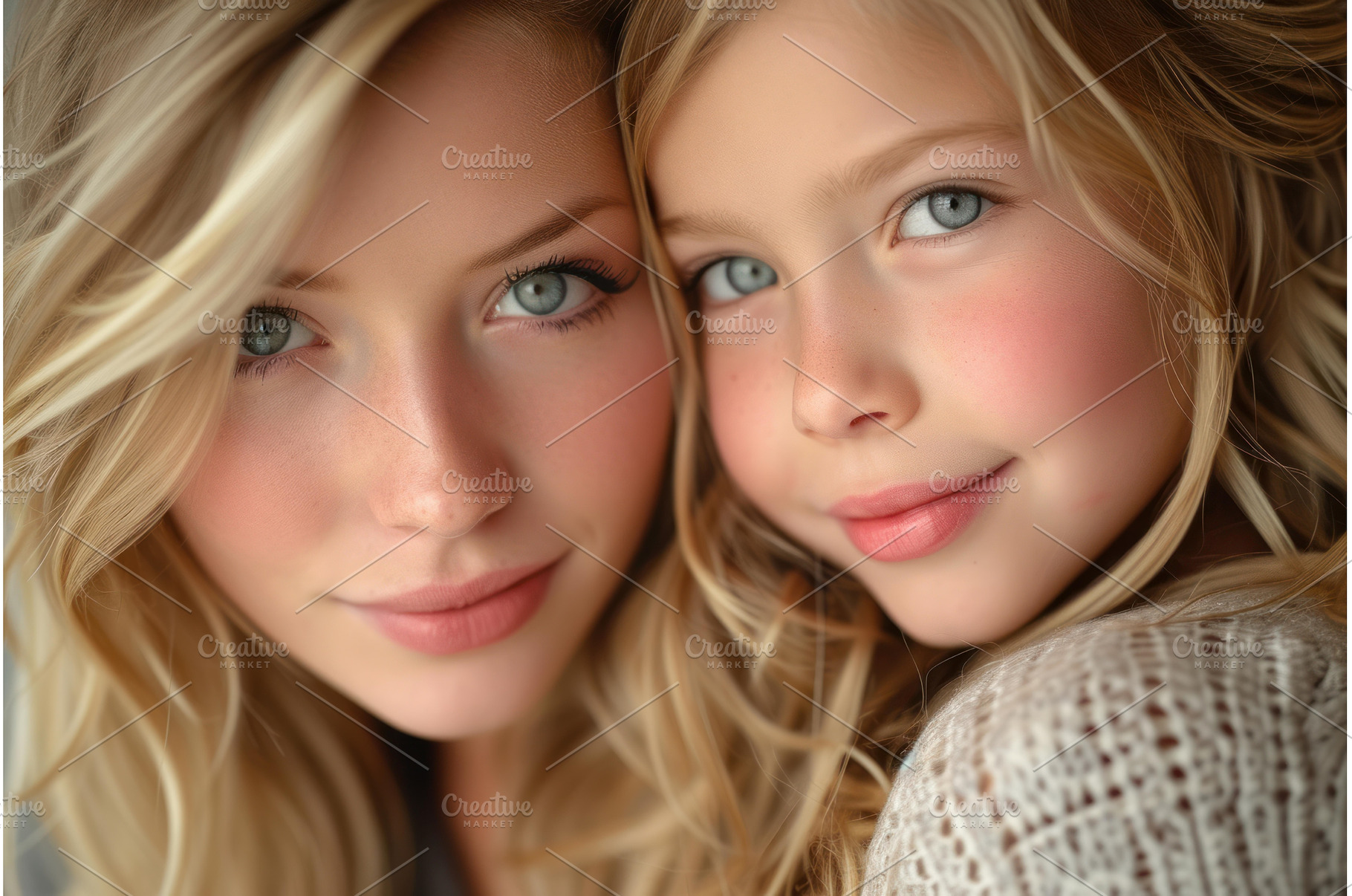 Sisterly bond: close-up portrait of, a Person Photo by Ylivdesign