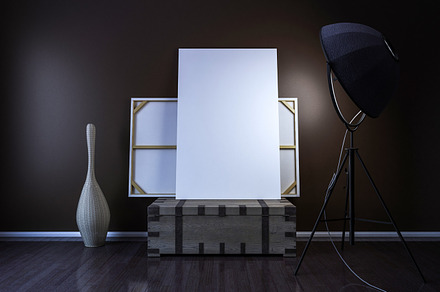 Blank canvas background stock photo containing canvas and blank, an Arts & Entertainment Photo by Pozitivo