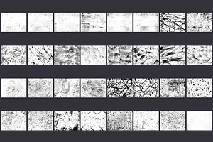 130 Black Grunge Textures