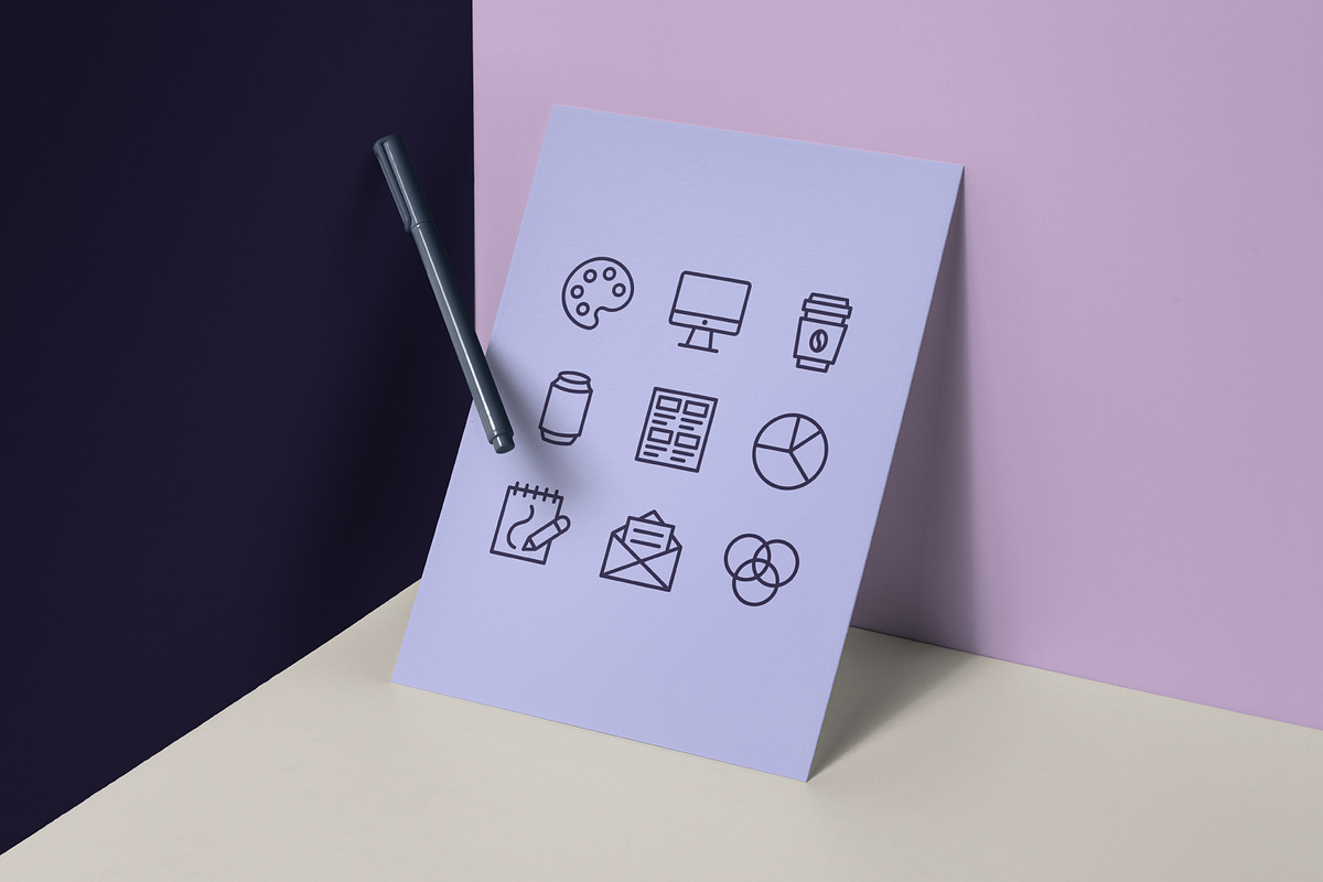 Mega Bundle: 500+ Vector Line Icons, an Icon by Abstracto-Create (Photo 2 of 10)
