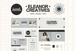 Canva Modern Branding Kit Template, a Branding & Logo Template by Branding Babe Co.