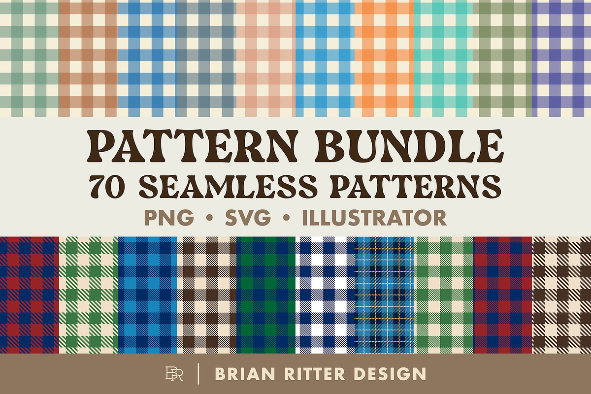 Pattern Bundle, a Pattern Graphic by Brian Ritter Design (Photo 1 of 10)