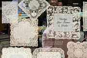 Vintage Lace Frames & Doilies, an Object Graphic by Purple (Thumbnail 10 of 14)