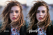 Freely Portrait Photoshop Actions, an Action Add-On by Presetrain Co. (Thumbnail 2 of 7)