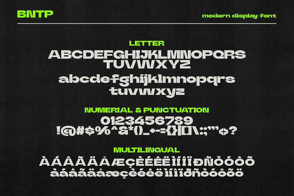 Stranded - Expanded Display Font, a Sans Serif Font by Bentype Studio