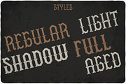 Oldshore Whiskey Typeface, a Script Font by VozzyStock (Thumbnail 4 of 5)