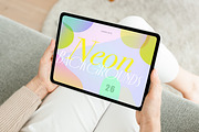 Neon Gradient backgrounds, a Texture Graphic by Anna Sokol (Thumbnail 16 of 22)