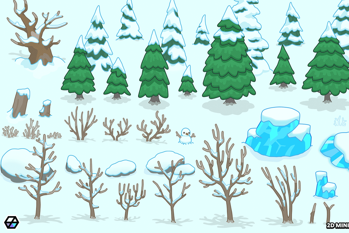2D Minimal - Environment 2, a Background Graphic by LAYERLAB (Photo 3 of 15)