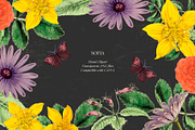 Antique flowers illustrations, an Illustration by AS Studio (Thumbnail 7 of 8)