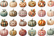 Pumpkin with Pattern Sublimation, an Illustration by Designking (Thumbnail 2 of 4)