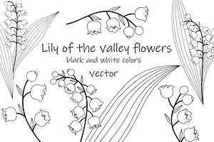 Lilies Of The Valley Flower Graphics