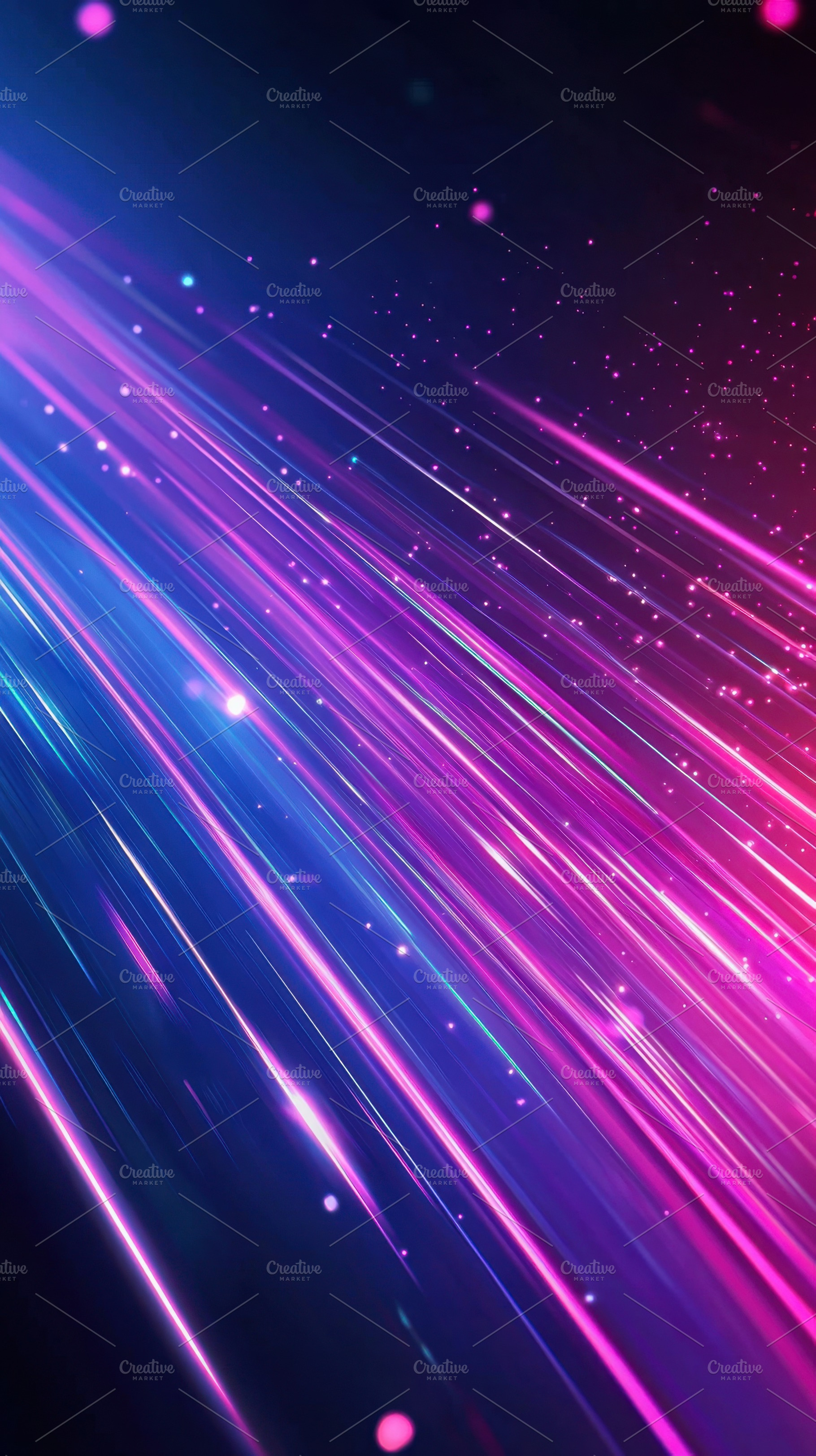 Vibrant light beams shine, a Photo by Beautiful things