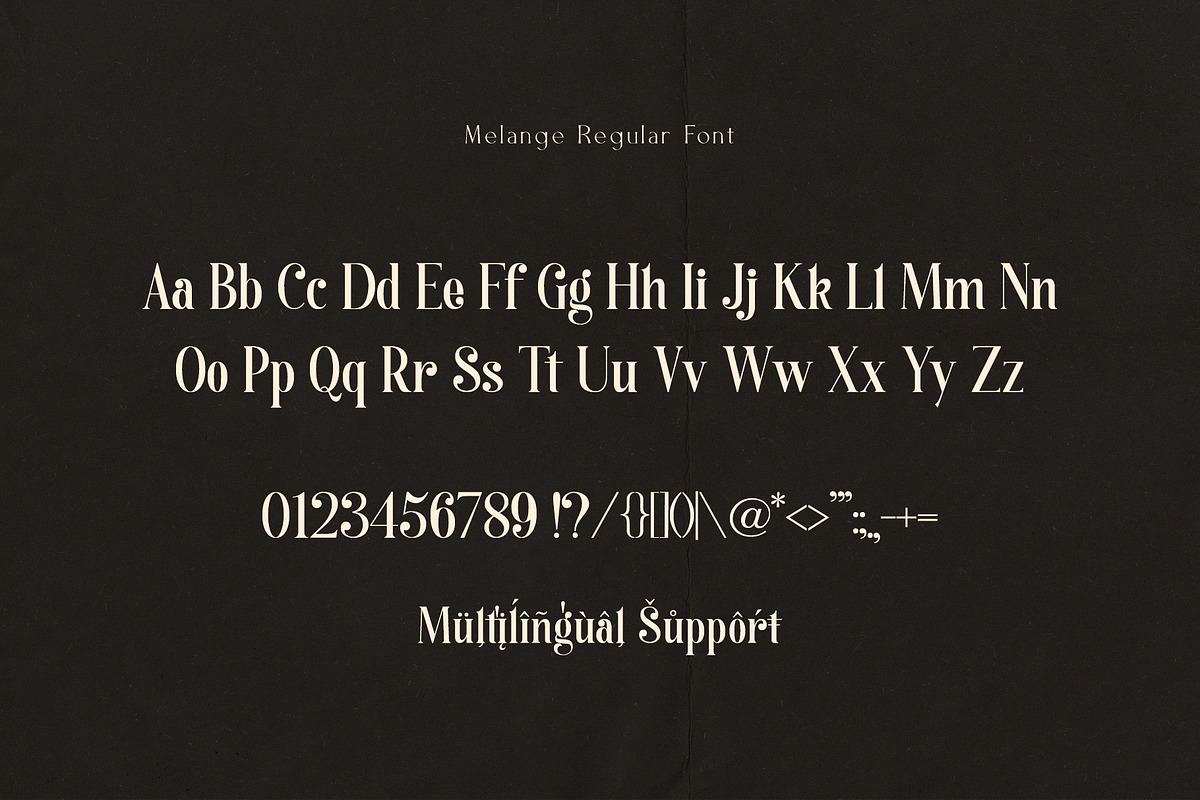 Melange | Retro Serif Font, a Serif Font by Calamar Studio (Photo 14 of 18)