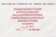Cord Decorative Display Font, a Symbol Font by Roland Huse Design (Thumbnail 5 of 7)