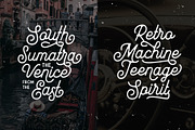 Mayhena Monoline Font, a Script Font by Arterfak Project (Thumbnail 8 of 12)