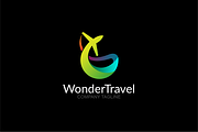 Wonder Travel - Logo Template, a Branding & Logo Template by Twelve.std (Thumbnail 3 of 3)