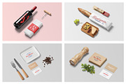 Restaurant Stationery Mockups, a Packaging Mockup by MockupForest (Thumbnail 4 of 8)