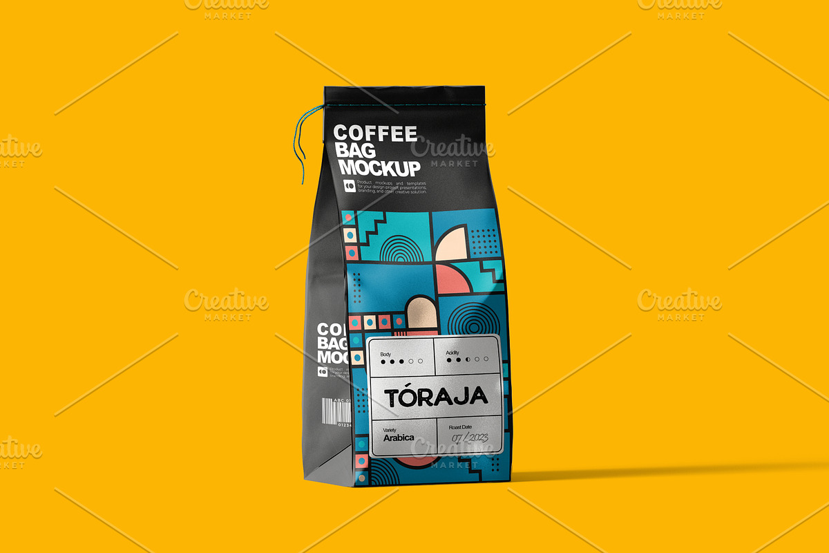Coffee Bag Mockup, a Packaging Mockup by Aprndy85 (Photo 3 of 3)