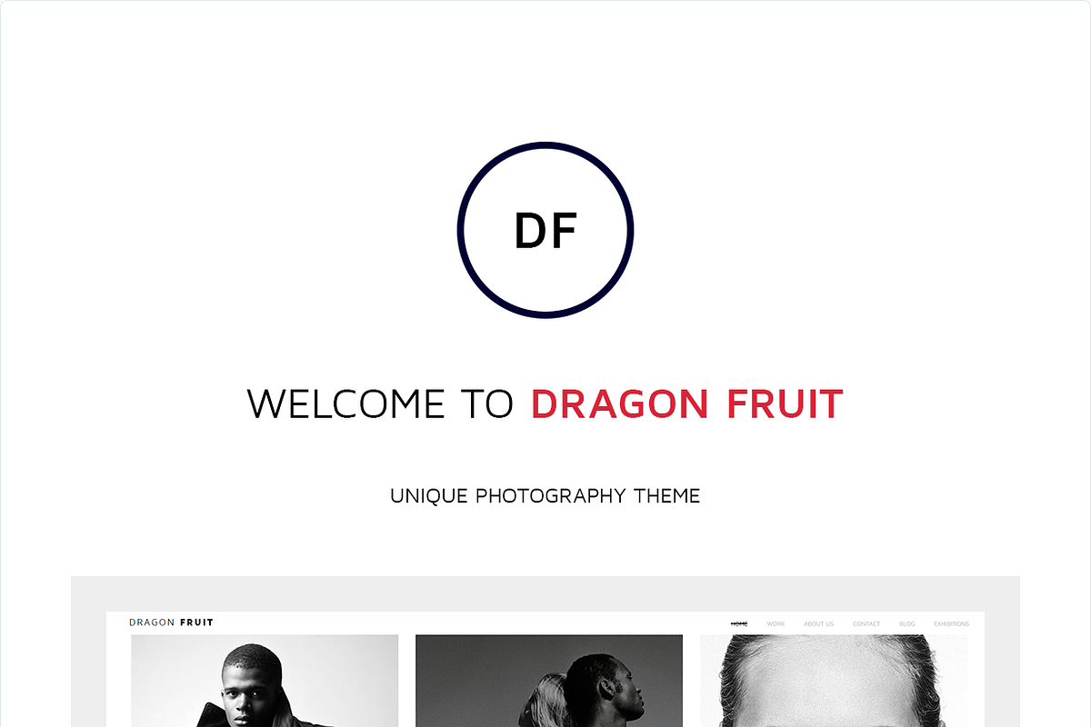 Dragon: Unique Photography Theme, a WordPress Template by ThemeTon (Photo 2 of 2)