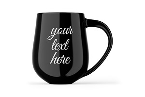 Glossy Mug Mockup