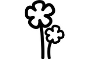 Simple Wildflower Silhouette, an Object Graphic by Designer_Momina (Thumbnail 2 of 15)