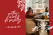 Christmas Feast | Hand drawn clipart, a Seasonal Illustration by Favete Art (Thumbnail 10 of 10)