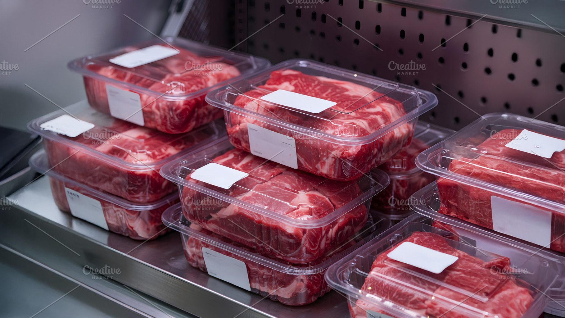 Fresh Raw Chuck Eye Steaks, a Food & Drink Photo by Stock Shape