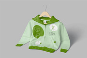 Kids Zipper Hoodie Mockups, a Hoody Mockup by megostudi0 (Thumbnail 5 of 7)