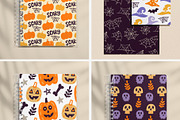 Halloween Funny Patterns Pack, a Pattern Graphic by Katrinelly (Thumbnail 13 of 13)