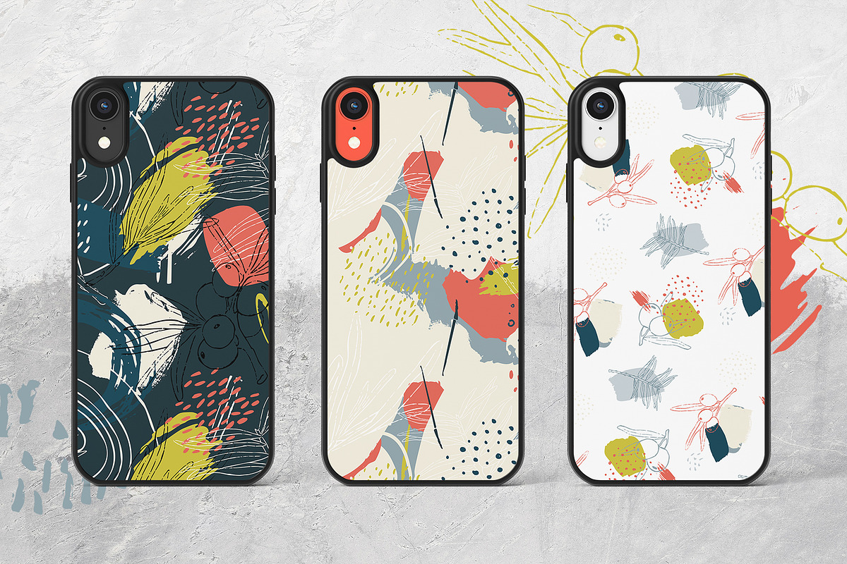 Sea buckthorn vector collection, a Pattern Graphic by Kate Art (Photo 16 of 25)