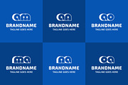 Letters AM MA AN NA AO OA Bold Logo, a Branding & Logo Template by Pray Art Design Studio (Thumbnail 2 of 2)