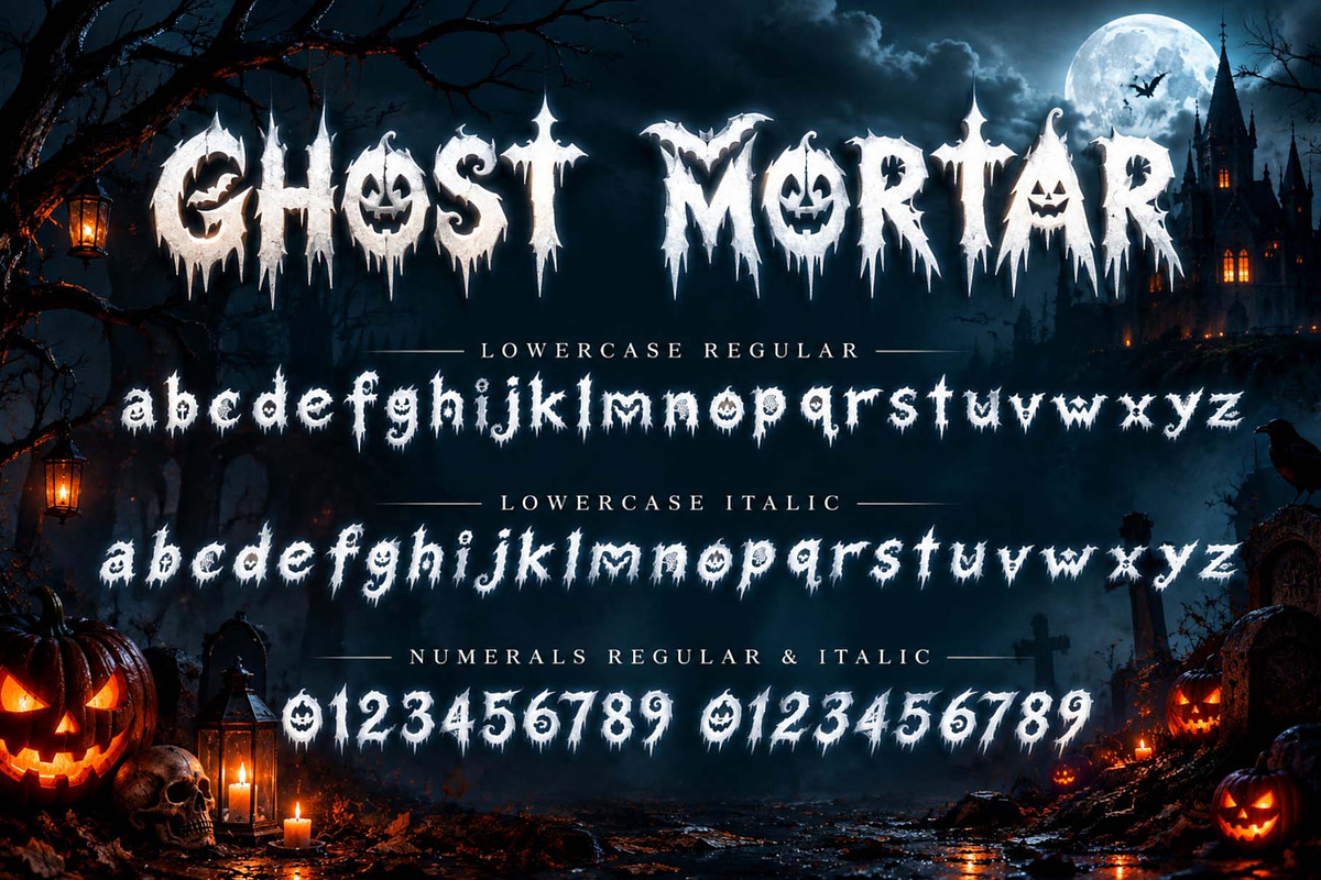Ghost Mortar, a Handwritten Font by Yoga Letter (Photo 7 of 9)