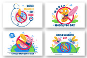 10 World Mosquito Day Illustration, an Animal Illustration by denayunebgt (Thumbnail 2 of 4)