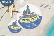 Captain Ahoy - Best Summer Clipart, an Animal Illustration by Euonia Meraki (Thumbnail 9 of 11)