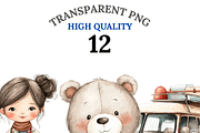Hospital Clipart Set, a Decorative Illustration by Pati Charm Studio (Thumbnail 3 of 8)