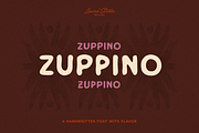 ZUPPINO | A Unique Quirky Font, a Sans Serif Font by Laura Strote Designs (Thumbnail 1 of 8)