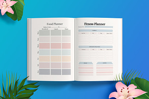 Weight Loss Planner Canva Template