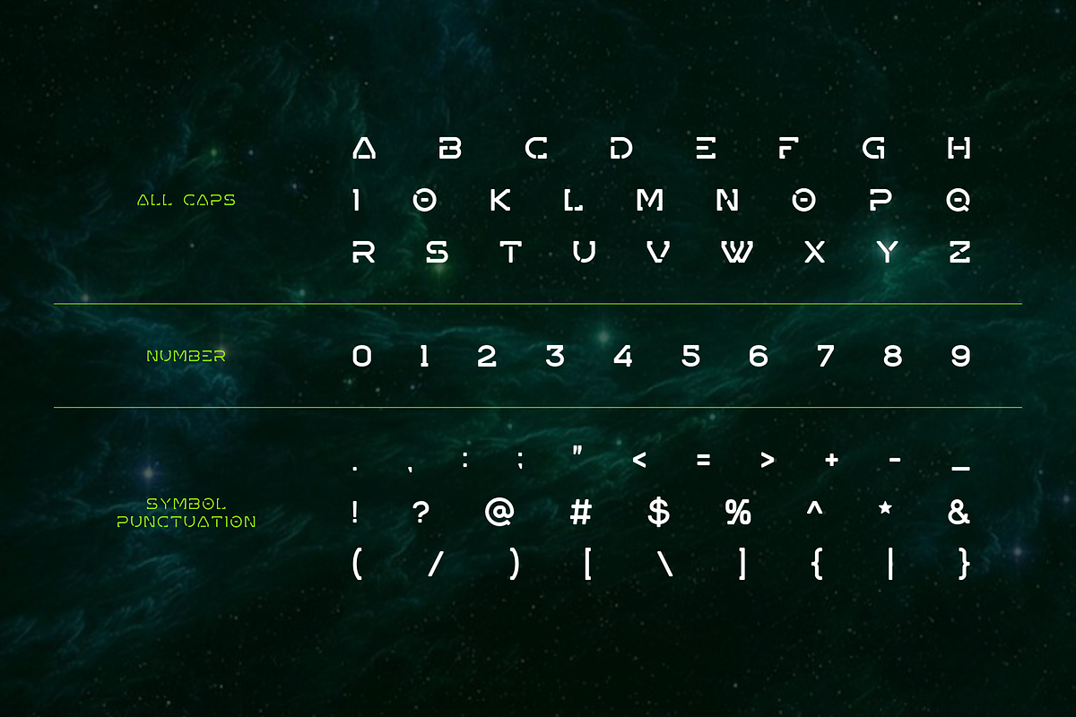 Rezoned - Futuristic Font, a Font by Rudest Studio (Photo 2 of 4)