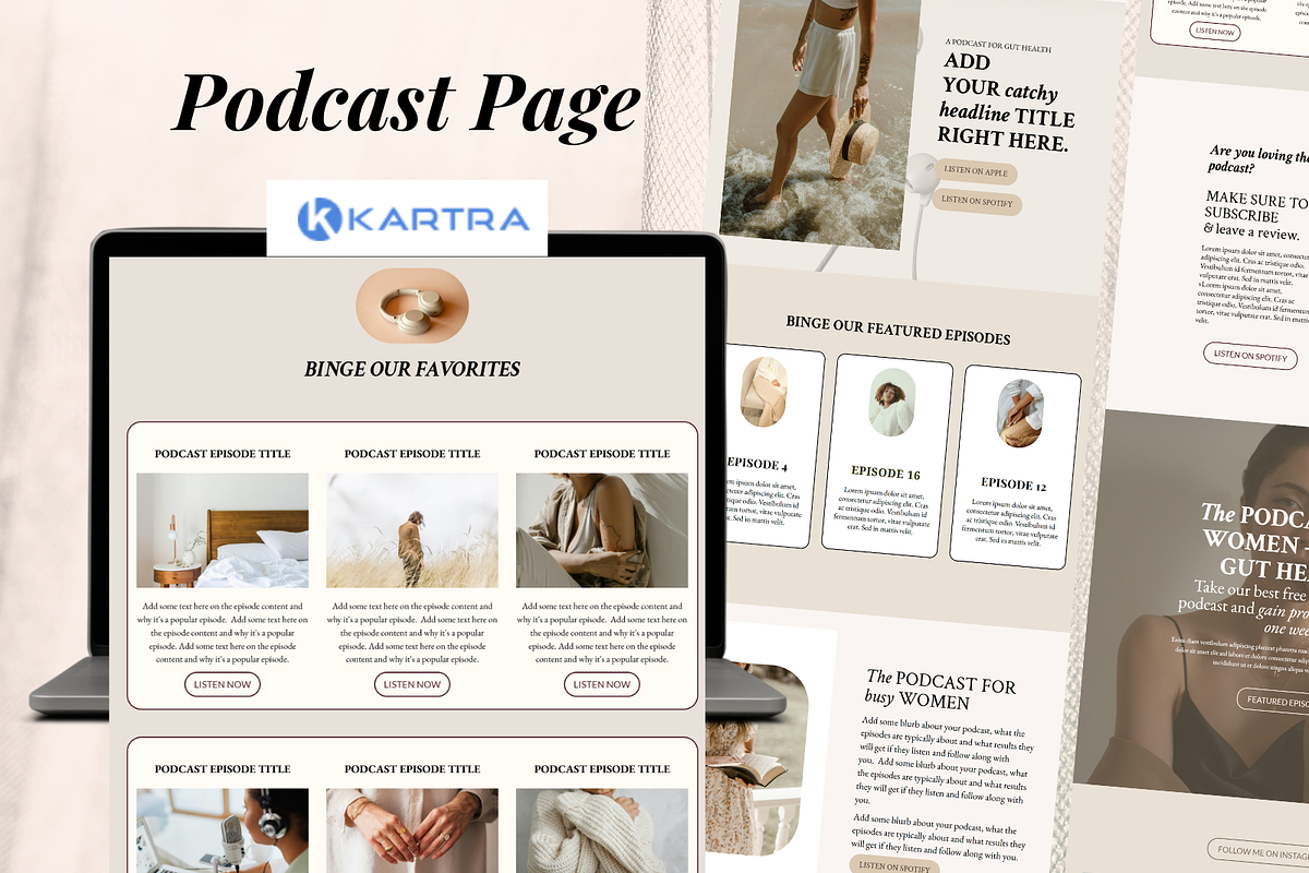 Kartra Membership + Website Bundle, a Landing Page Template by Solana Creative Co. (Photo 7 of 14)