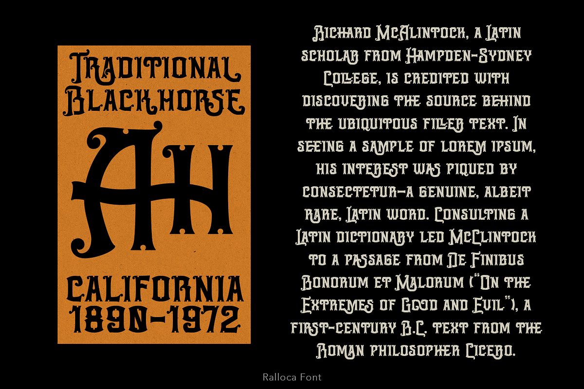 Ralloca Victorian Font, a Serif Font by TypeClassHeroes (Photo 4 of 15)